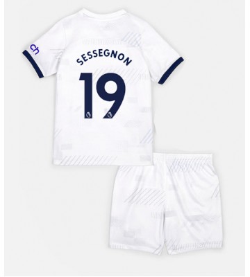 Maillot de foot Tottenham Hotspur Ryan Sessegnon #19 Domicile enfant 2023-24 Manches Courte (+ pantalon court)